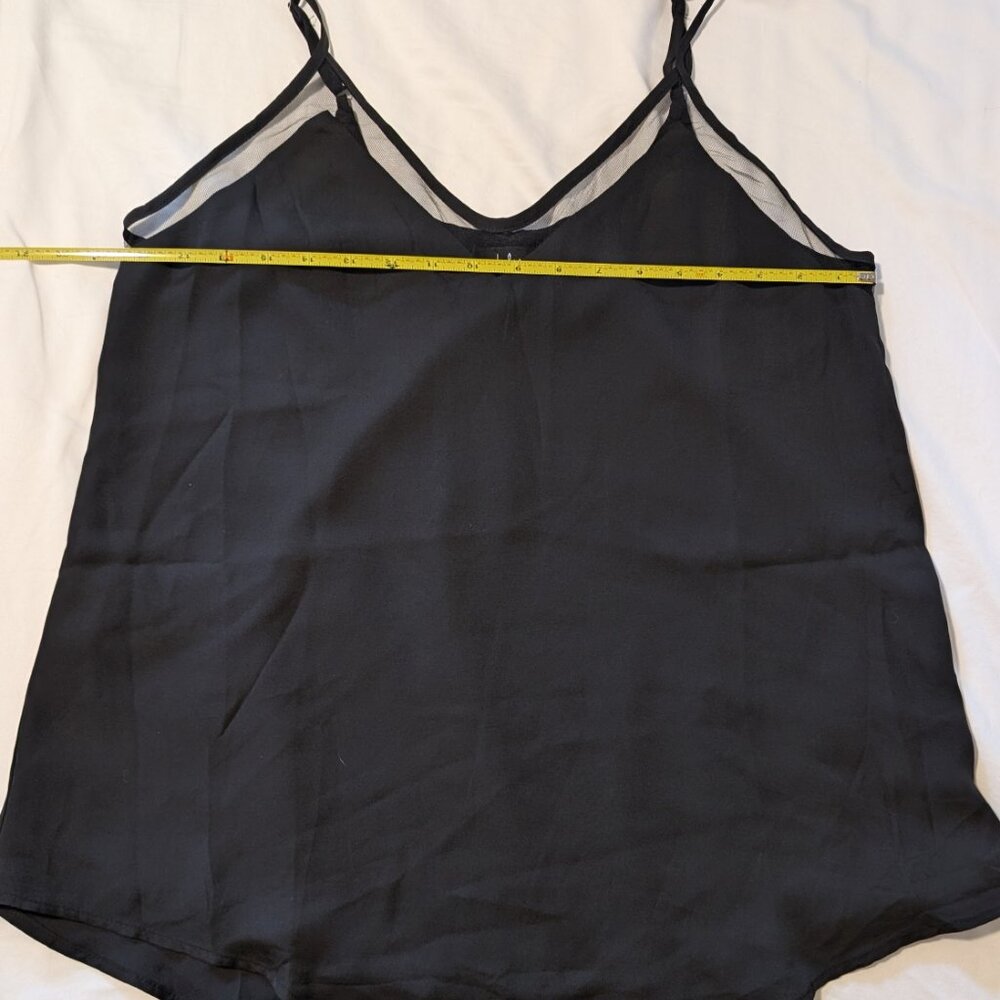 Sweet Fling Black Mesh Tank Top Lulus - Picture 8 of 8